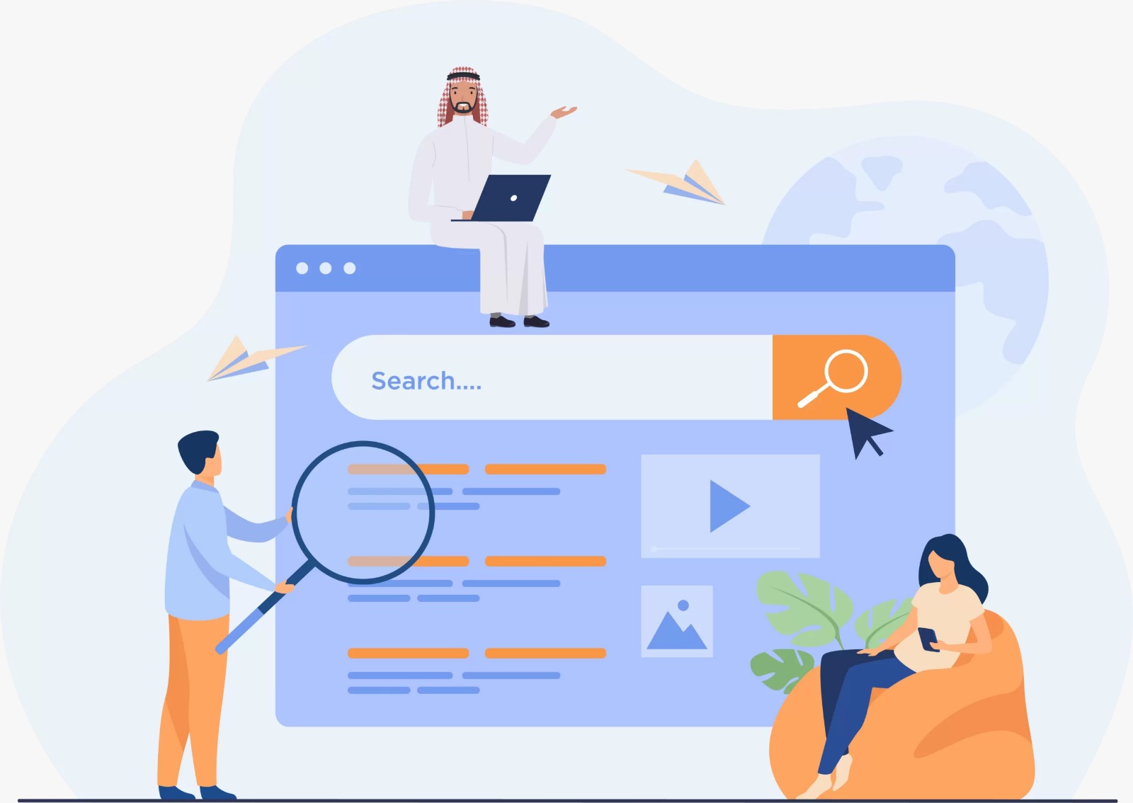 تصميم موقع الكتروني باعلي التقنيات Roz-Design